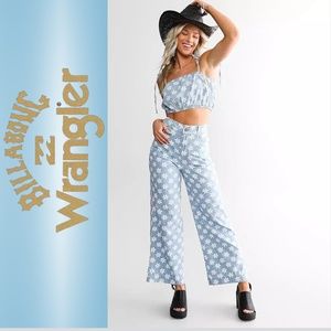 Billabong x Wrangler Perfect Pair High Waisted Cropped Pant